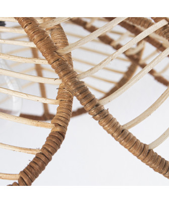 Lámpara Techo Ratán Natura