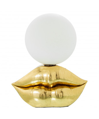 Lámpara Labio Dorado