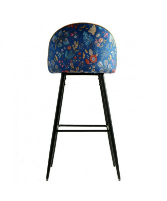 Taburete Estampado Carnival Amarillo