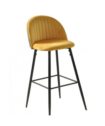 Taburete Estampado Carnival Amarillo