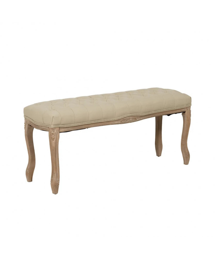 Banqueta Imperial Tejido Beige