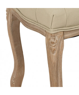 Banqueta Imperial Tejido Beige