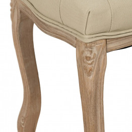 Banqueta Imperial Tejido Beige