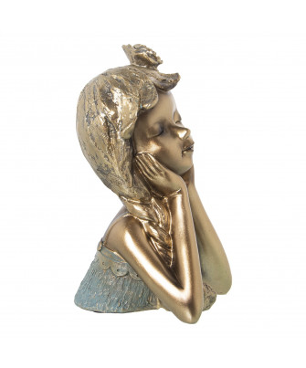 Busto Niña Dorada