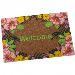 Felpudo Welcome Floral