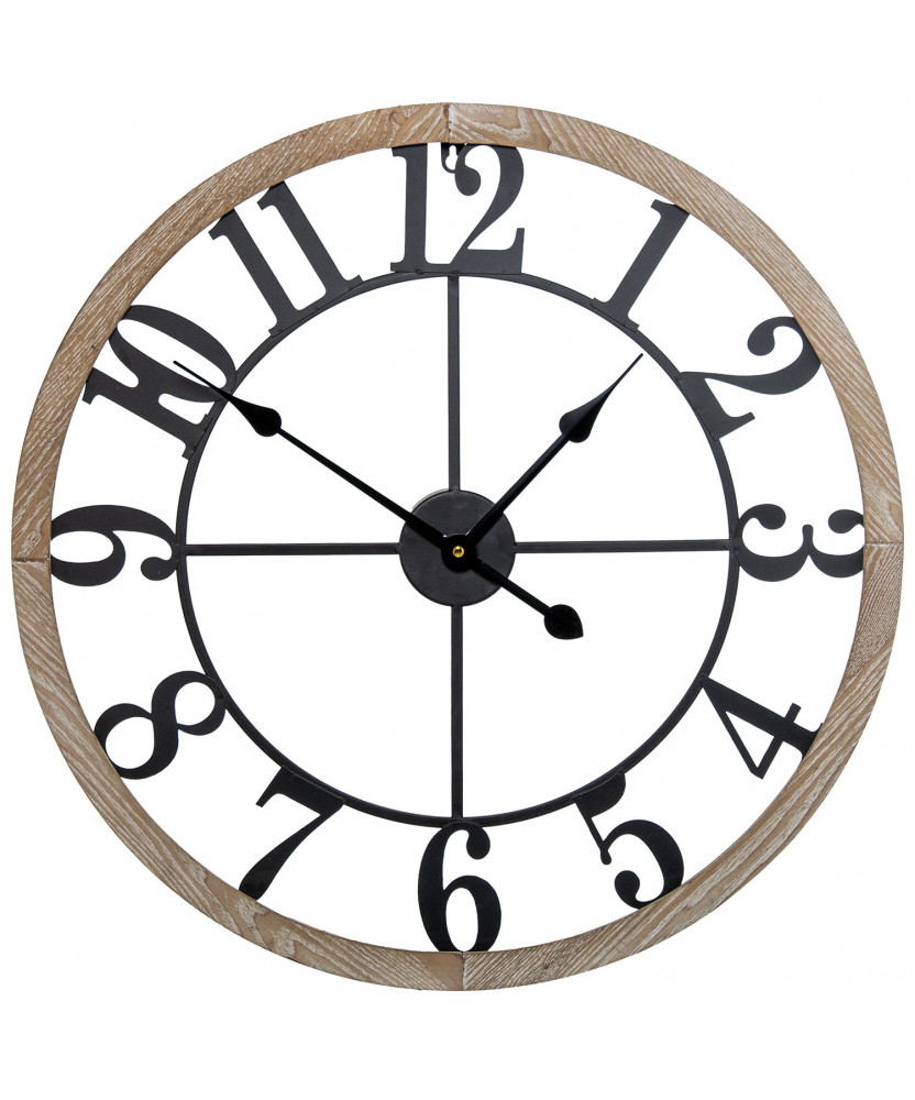 Reloj Pared Madera 60cm