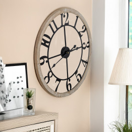 Reloj Pared Madera 60cm