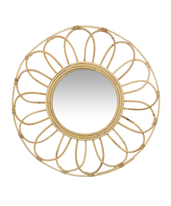 Espejo Pared Ratan 60 cm