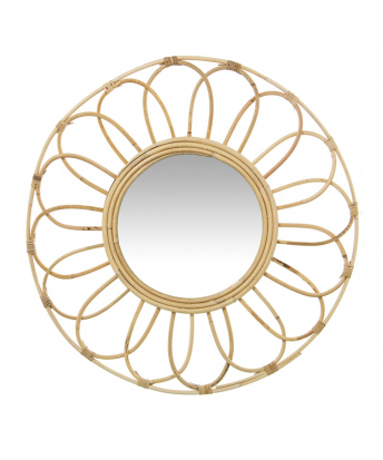 Espejo Pared Ratan 60 cm