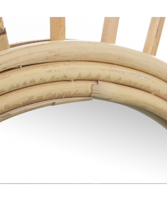 Espejo Pared Ratan 60 cm