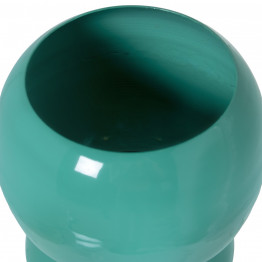 Jarrón Esmaltado Verde Agua