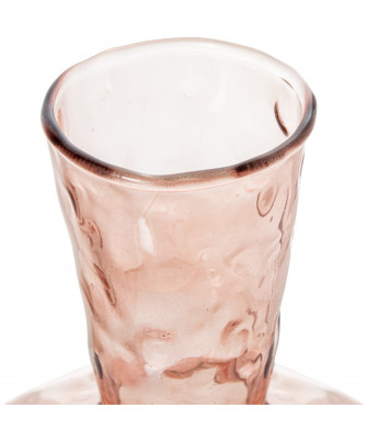 Jarrón Cristal Rosa